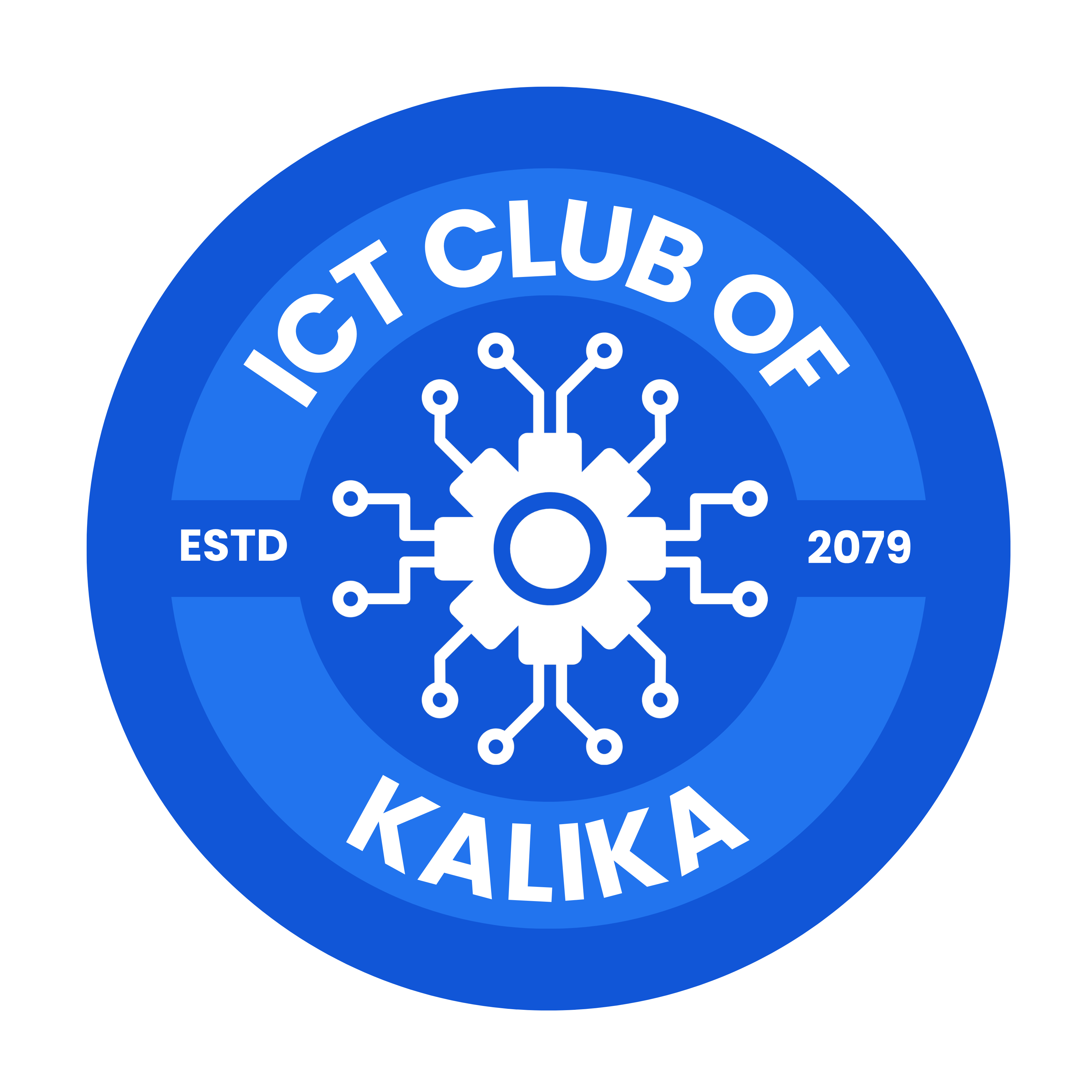 ICT Club of K.M.G.S.S Logo